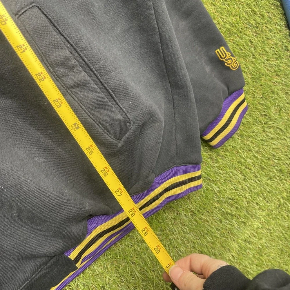 Vintage Los Angeles Lakers Hoodie Mens Large Black NBA Basketball USG 2000s